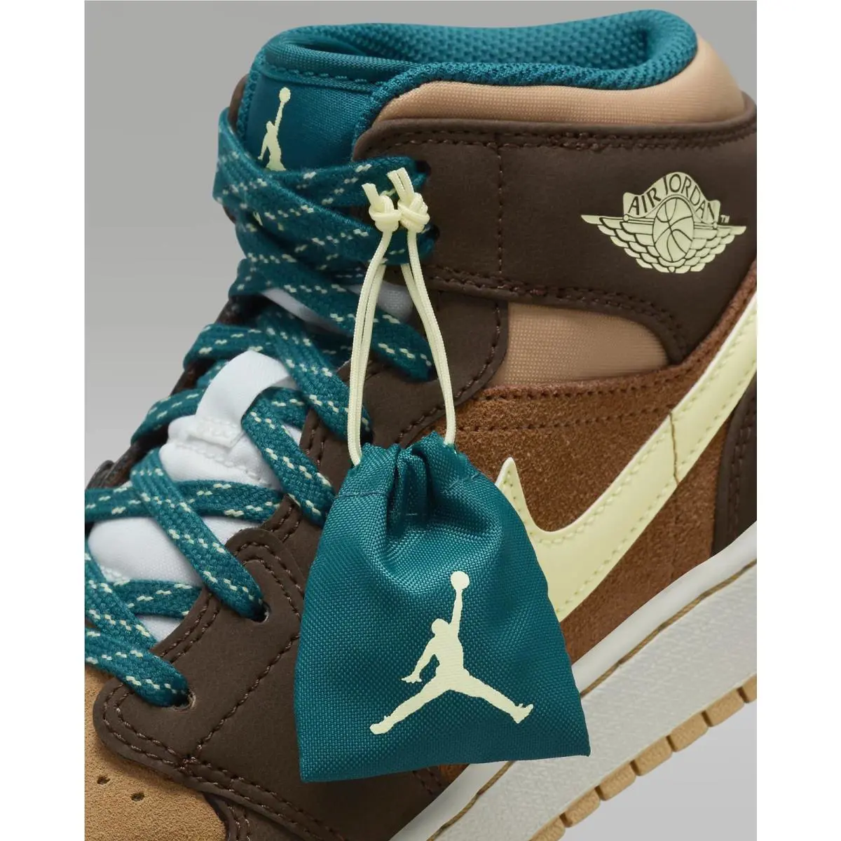 Nike shoes - Nike Air Jordan 1 Mid DZ6335-200 - DZ6335-200 - Brown 7