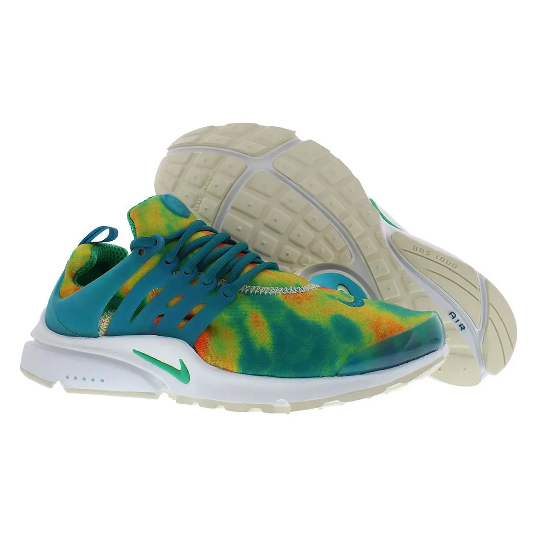 Nike Air Presto Mens Shoes - Pearl White/Bright Spruce, Main: Multi-Colored