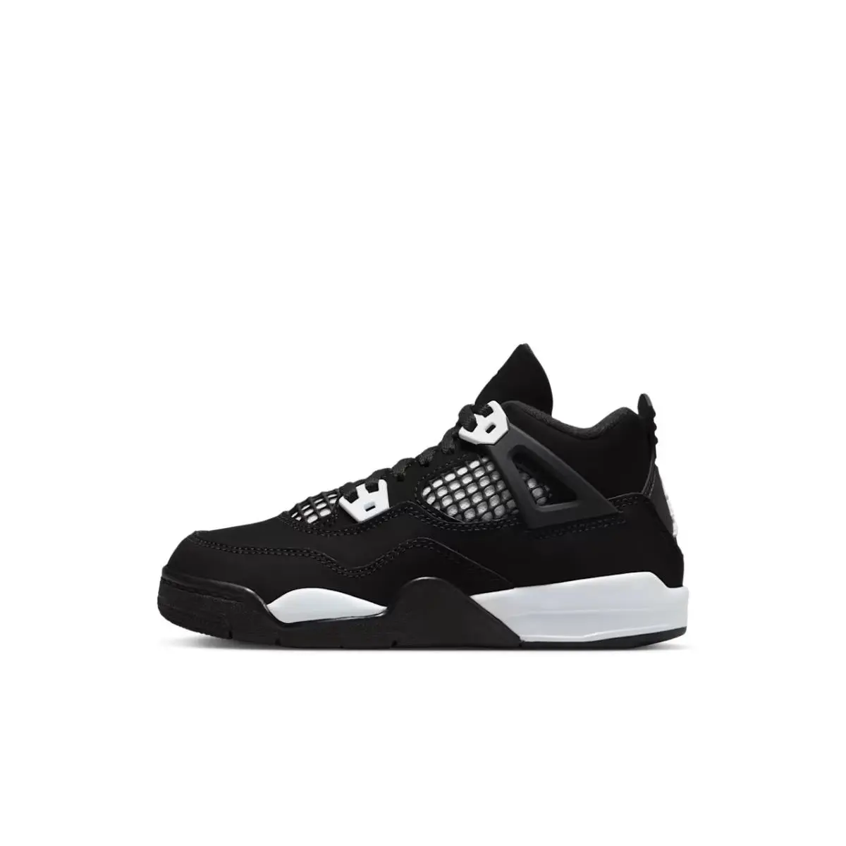 Nike Air Jordan 4 Retro PS `white Thunder` FV4537-001 - Black