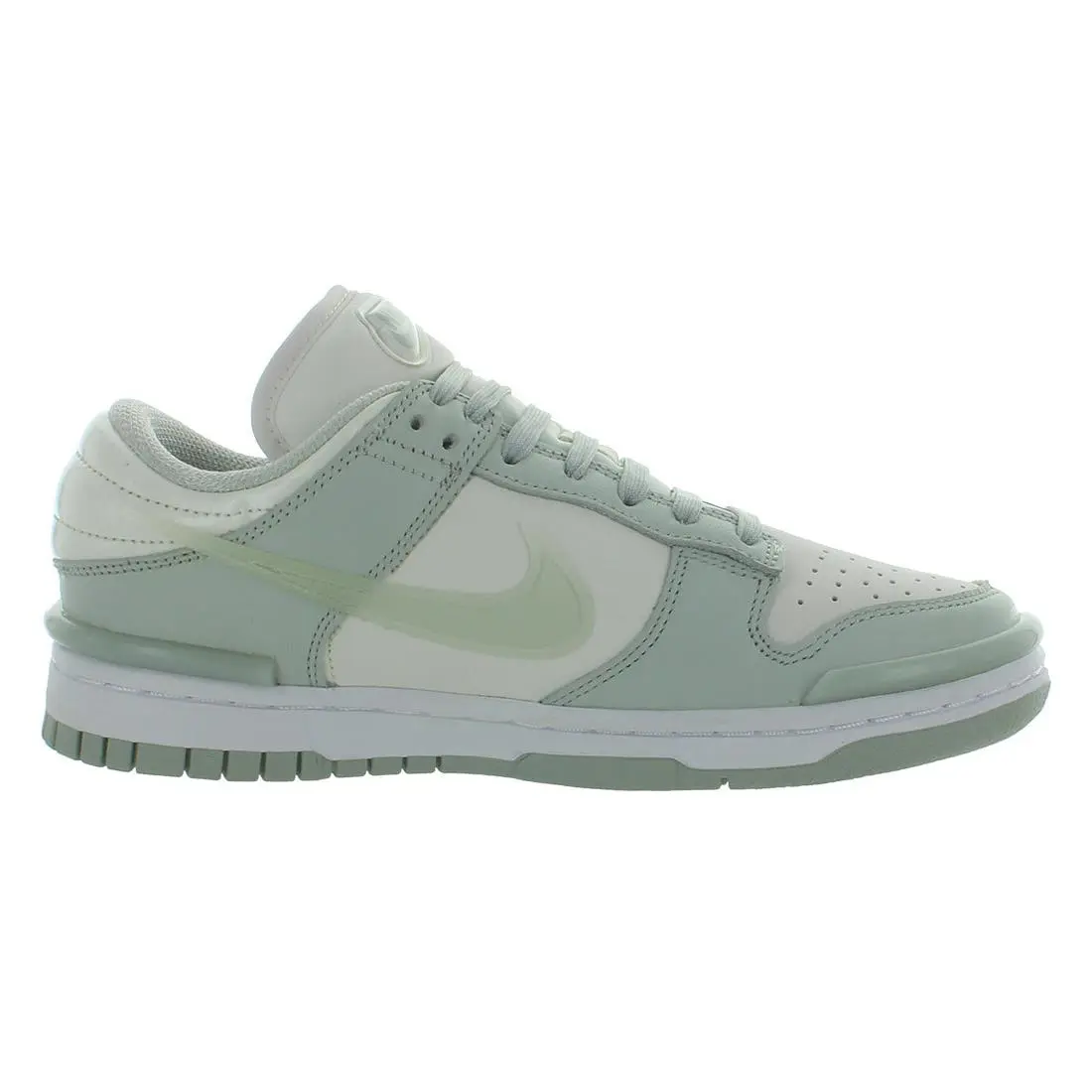 Nike shoes - Light Silver/Sail/White, Main: Green 1