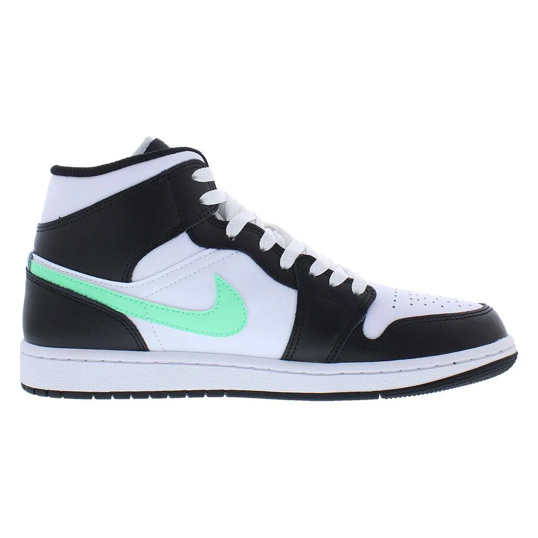 Nike shoes - White/Green Glow/Black, Main: Black 5