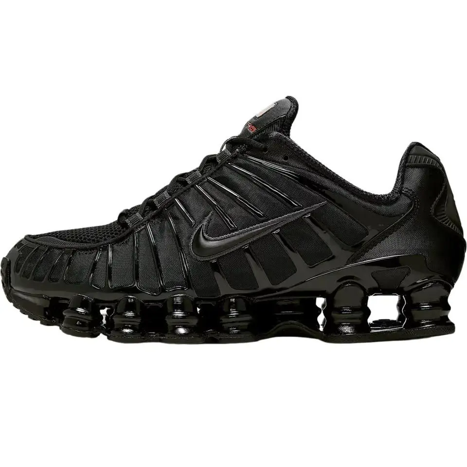 Nike shoes - Nike Shox TL - Shox - Black/Metallic Hematite/Max Orange/Black 0