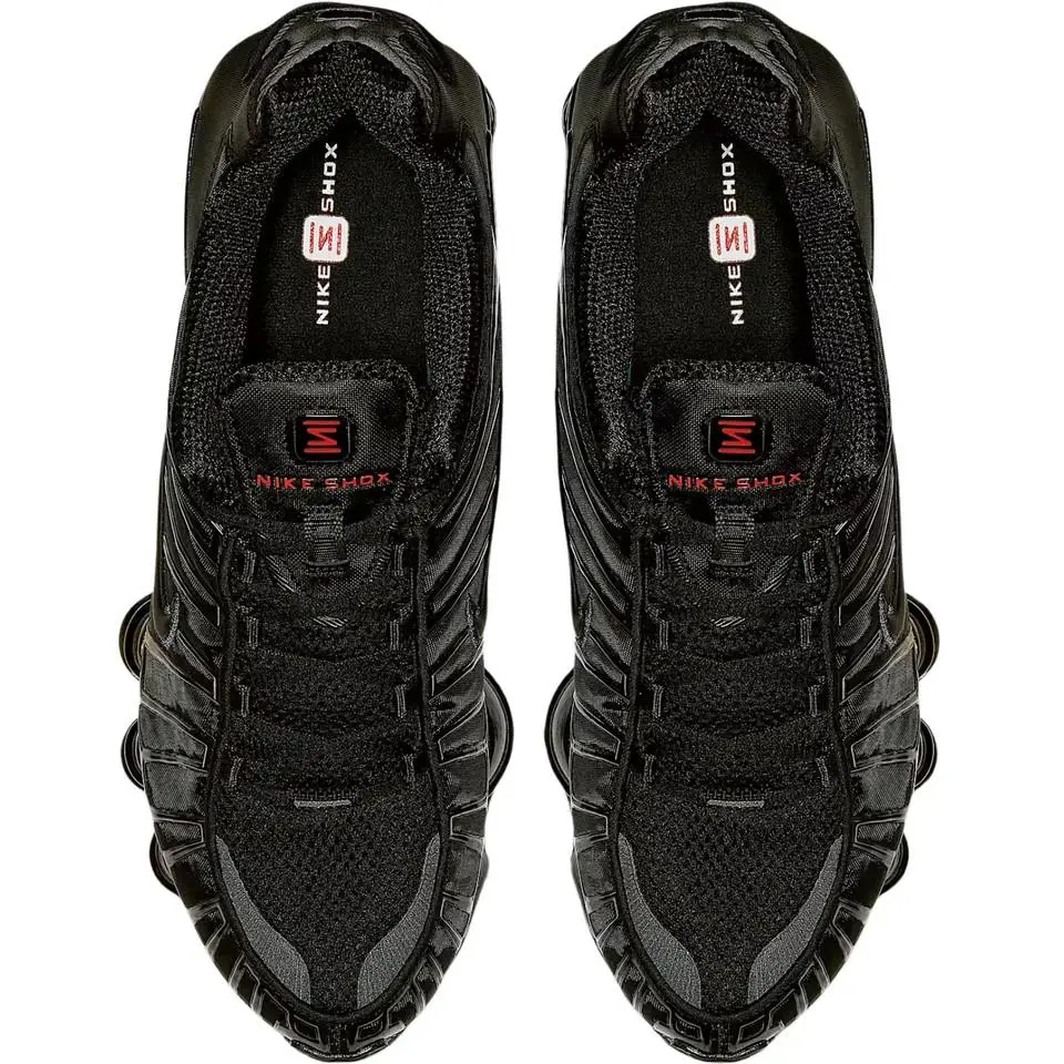 Nike shoes - Nike Shox TL - Shox - Black/Metallic Hematite/Max Orange/Black 1