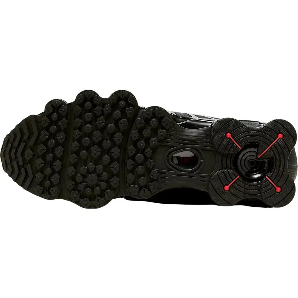 Nike shoes - Nike Shox TL - Shox - Black/Metallic Hematite/Max Orange/Black 3