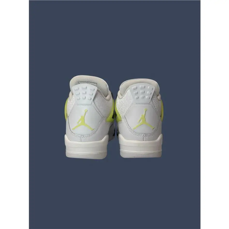 Nike shoes - Youth Nike Air Jordan 4 Retro (GS) White/LT Lemon Twist 0
