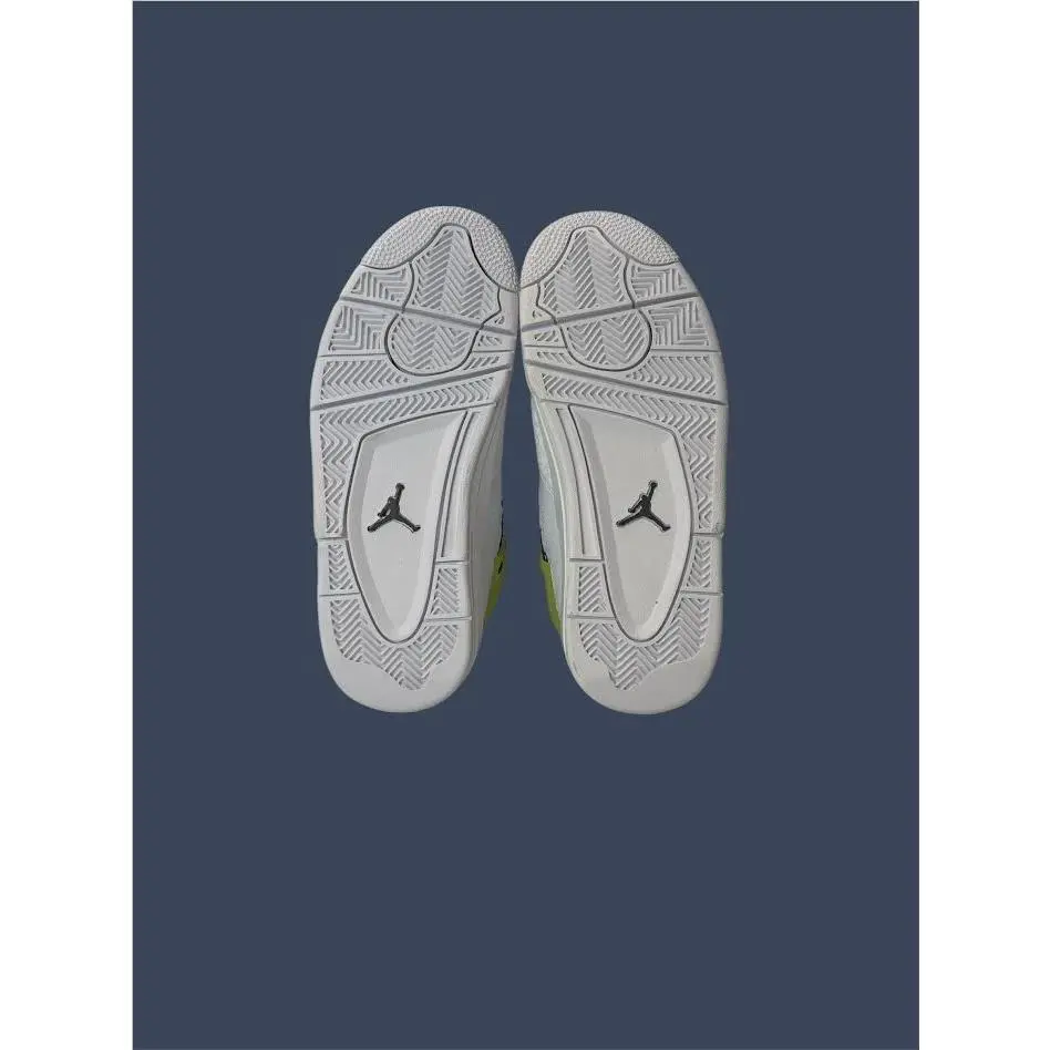 Nike shoes - Youth Nike Air Jordan 4 Retro (GS) White/LT Lemon Twist 1