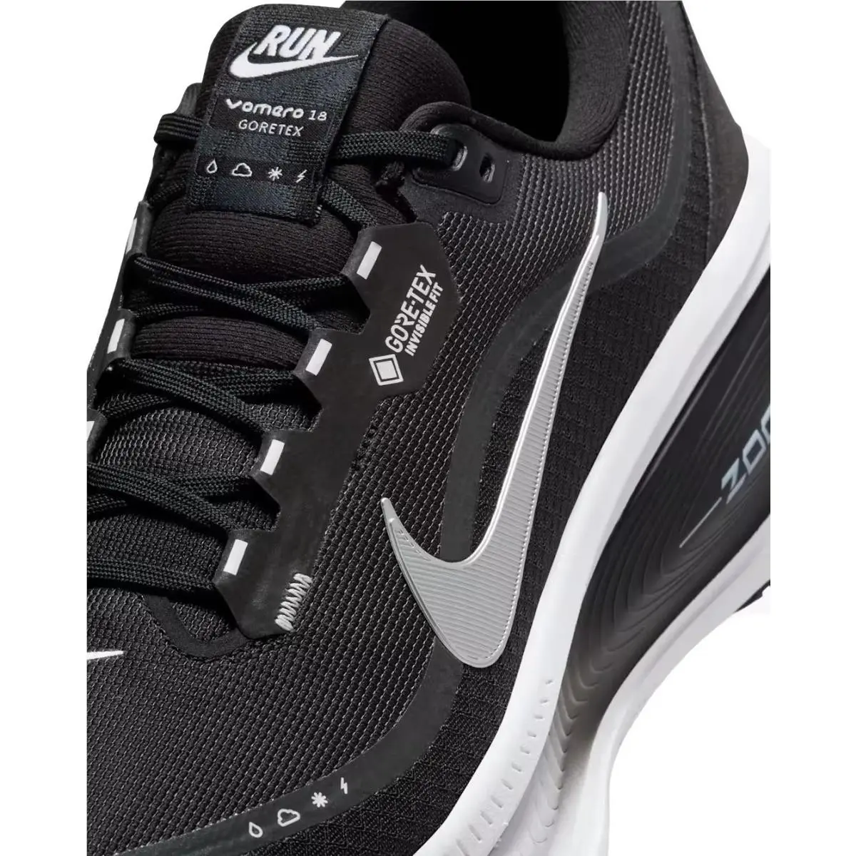 Nike shoes - Nike Vomero 18 - Vomero - HQ7001-002 - Black 5