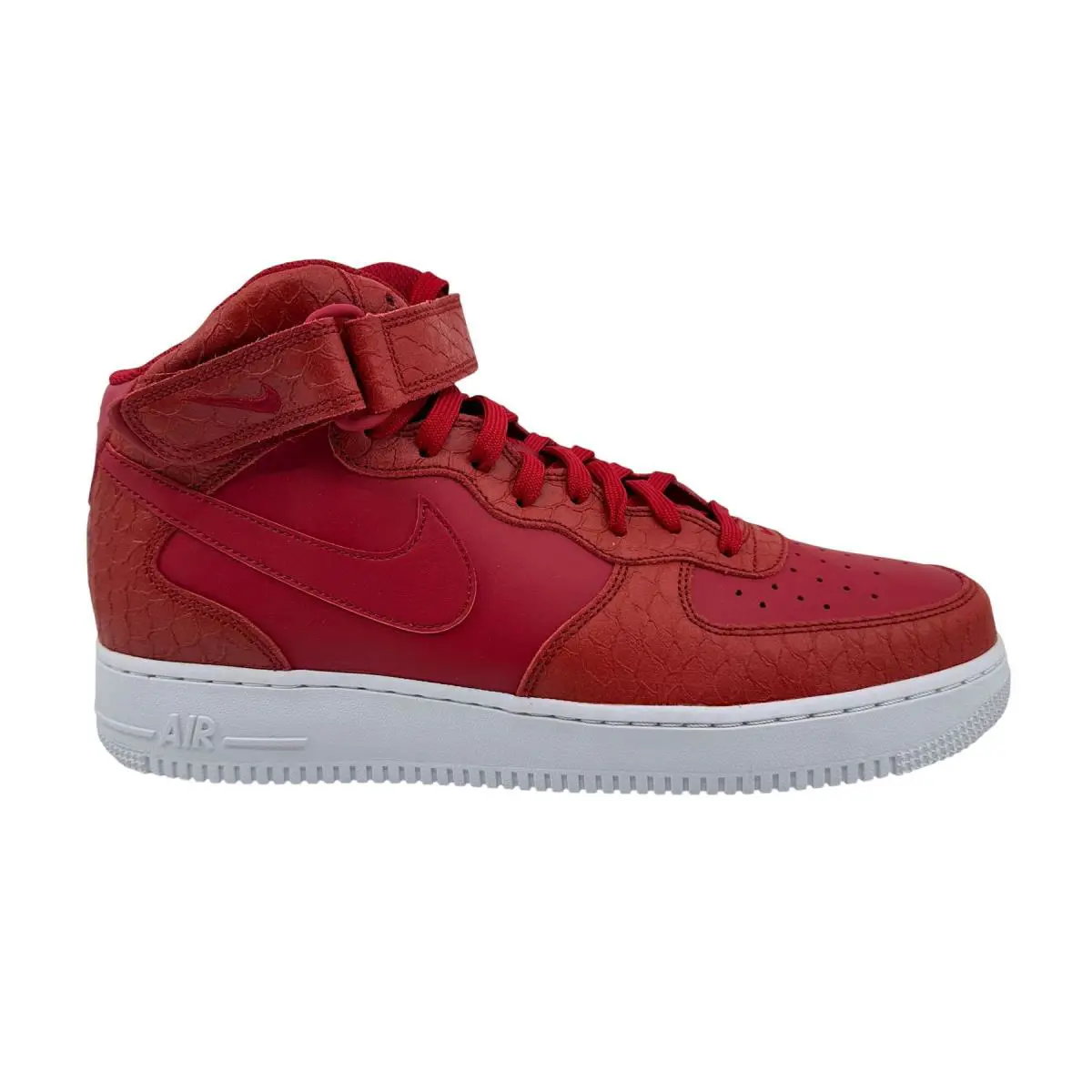 Nike shoes - Nike Air Force 1 Mid - 804609 601 - Red, Manufacturer: Gym Red White 0