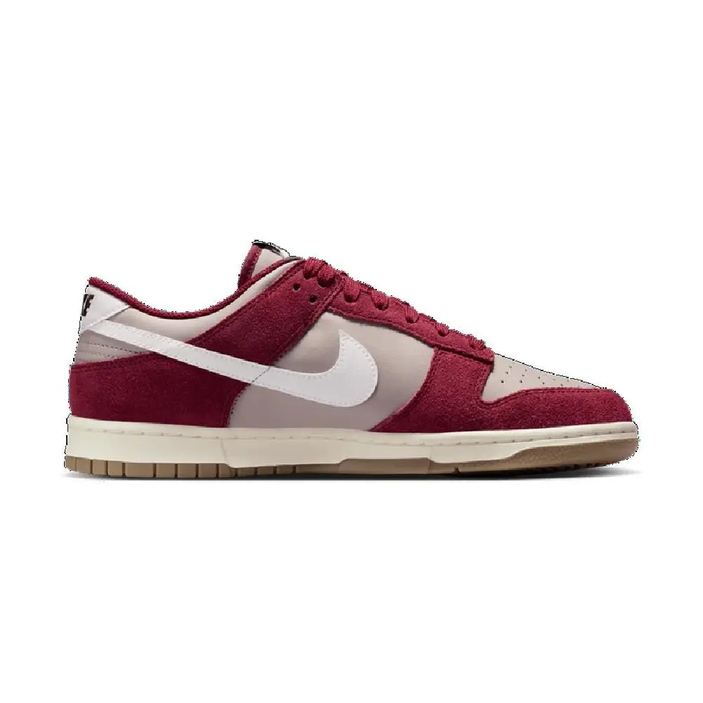 Men`s Nike Dunk Low Retro SE College Grey/white-team Red IB6399 004 - College Grey/White-Team Red