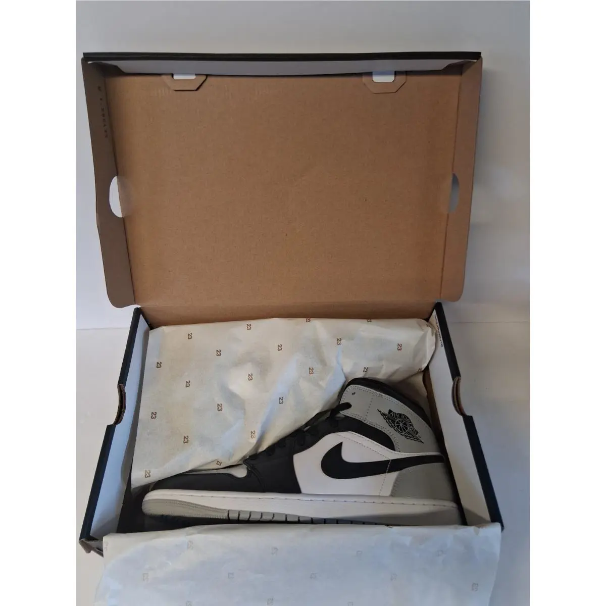 Nike shoes - Air Jordan 1 - Air - DQ8426-101 - White/Black- Light Smoke Grey 4