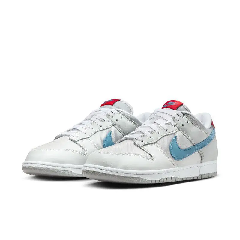 Nike Dunk Low Silver Surfer Men`s Shoes - METALLIC SILVER/AEGEAN STORM