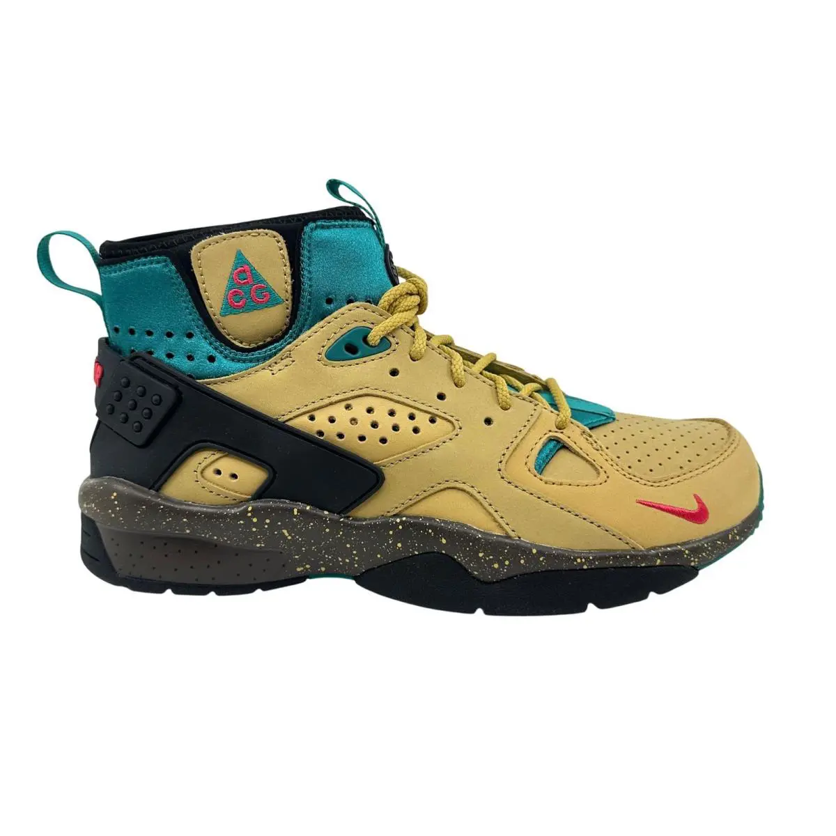Nike Acg Air Mowabb Twine Red Club Gold Mens Athletic Sneaker - Beige, Manufacturer: Twine Red Club Gold