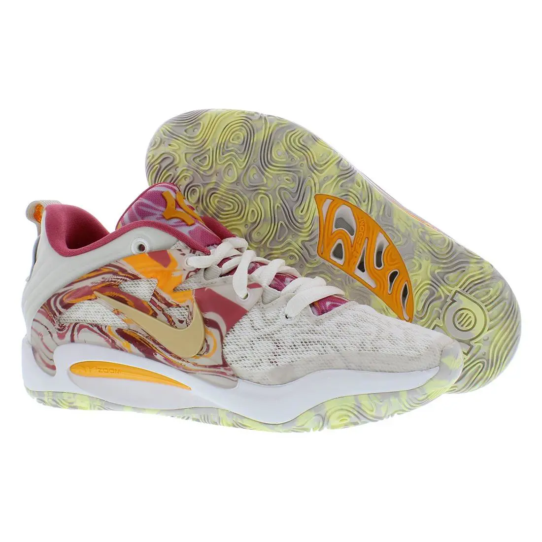 Nike KD15 Asw Unisex Shoes - Light Orewood Brown/Metallic Gold, Main: Brown