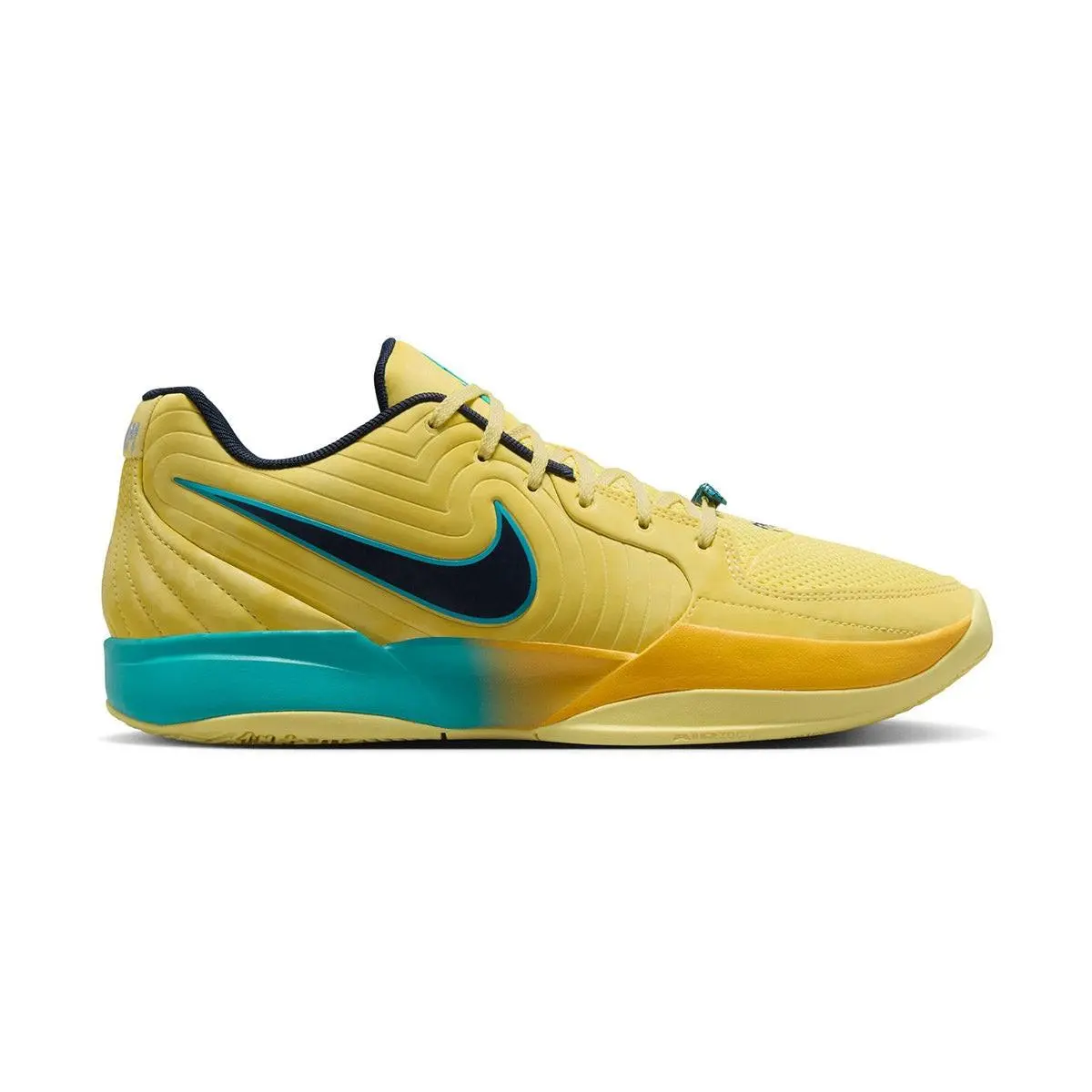 Nike shoes - Nike Ja 2 - FD7328-700 - SOFT YELLOW/OBSIDIAN-UNIVERSITY GOLD 3