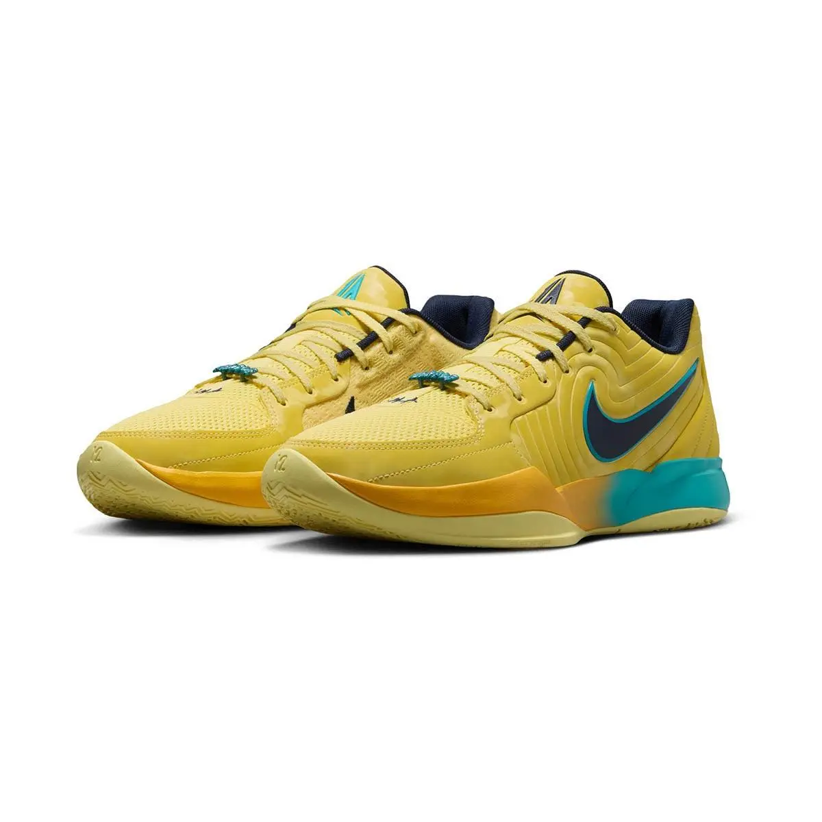 Nike shoes - Nike Ja 2 - FD7328-700 - SOFT YELLOW/OBSIDIAN-UNIVERSITY GOLD 4