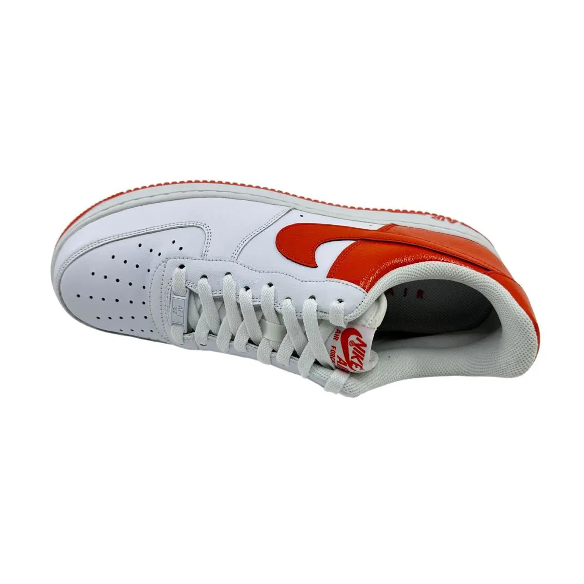 Nike shoes - Nike Air Force 1 `07 - 315122 153 - White, Manufacturer: White Team Orange 2