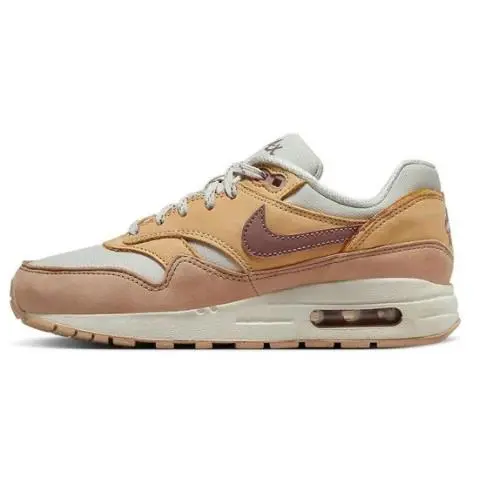 Big Kid`s Nike Air Max 1 SE Light Bone/smokey Mauve FZ5530 020 - Light Bone/Smokey Mauve