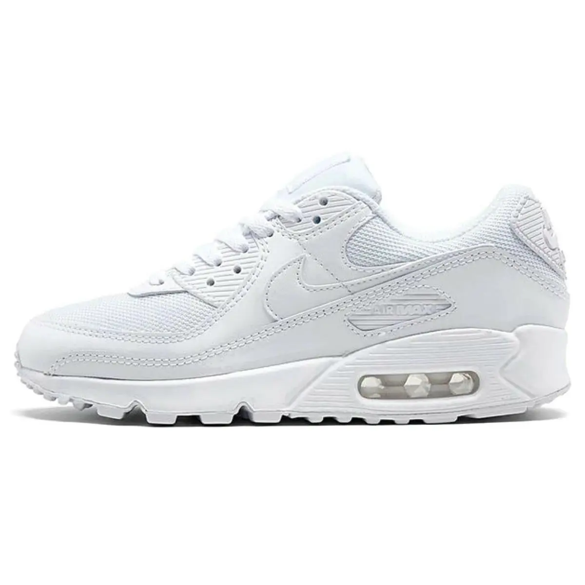 Nike shoes - Nike Air Max 90 - Air Max - White, Manufacturer: White/White/Wolf Grey 0