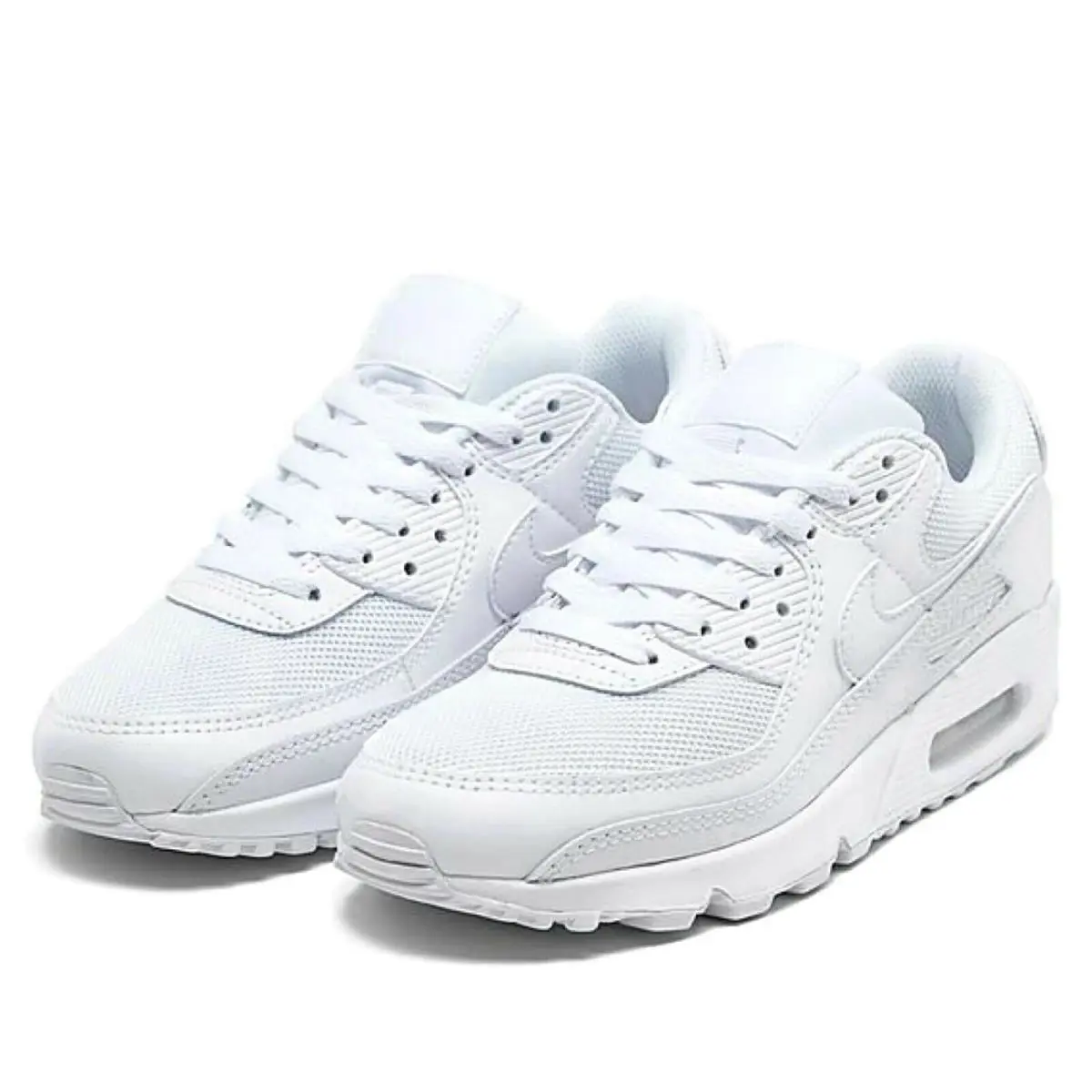 Nike shoes - Nike Air Max 90 - Air Max - White, Manufacturer: White/White/Wolf Grey 1