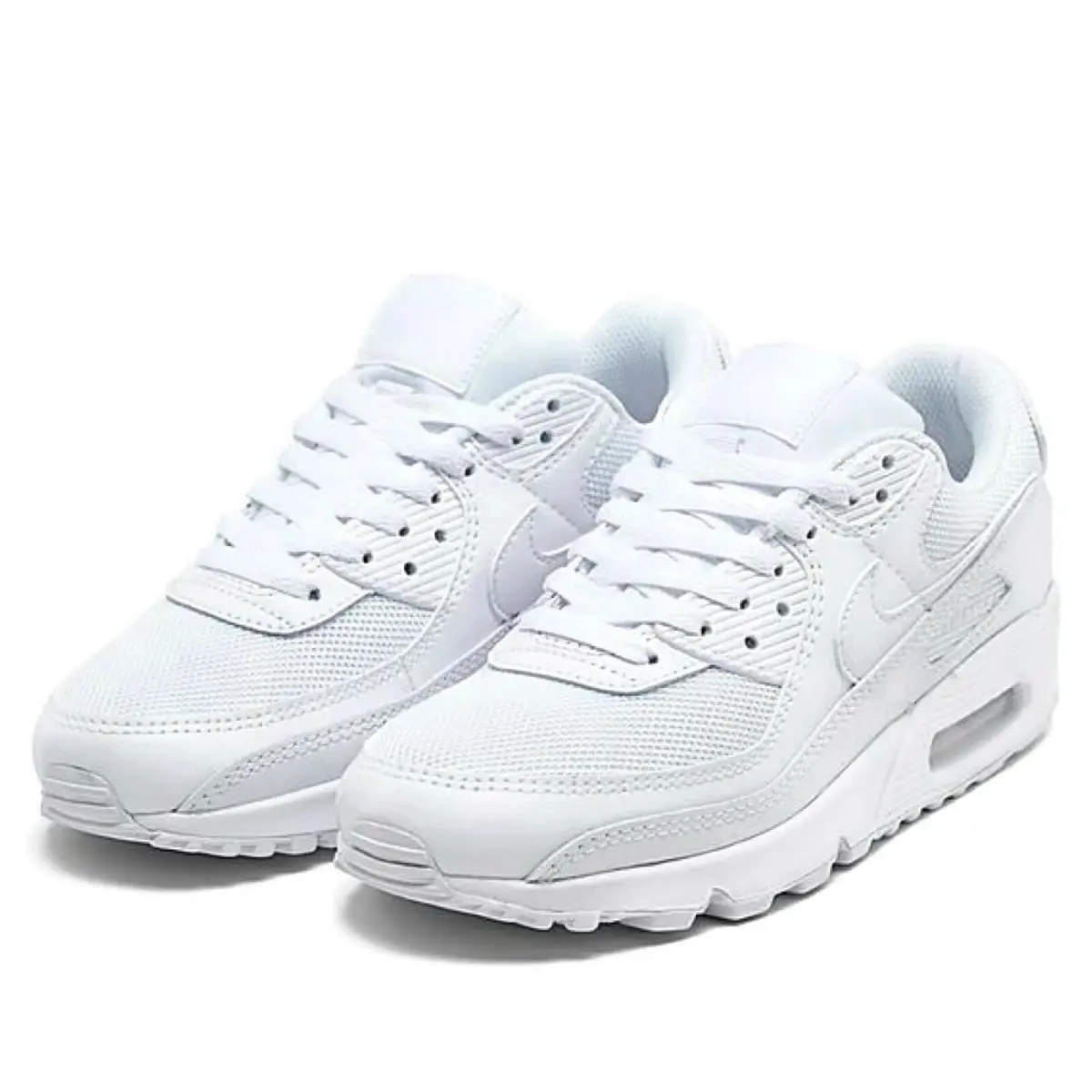 Nike shoes - Nike Air Max 90 - Air Max - White, Manufacturer: White/White/Wolf Grey 4