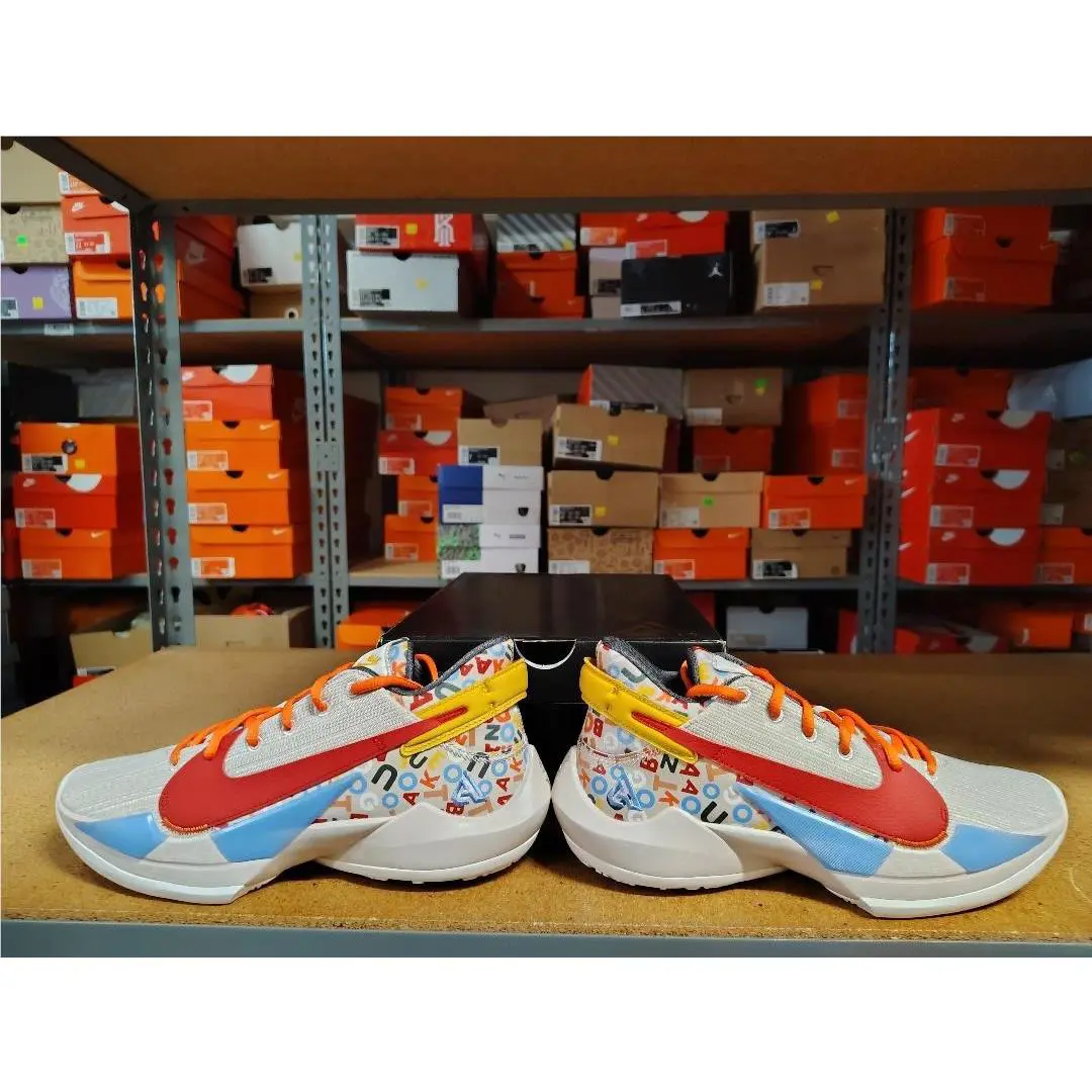Nike shoes - Nike Zoom Freak 2 - Zoom Freak - CW3162 001 - Desert Sand Gym Red Sail 0