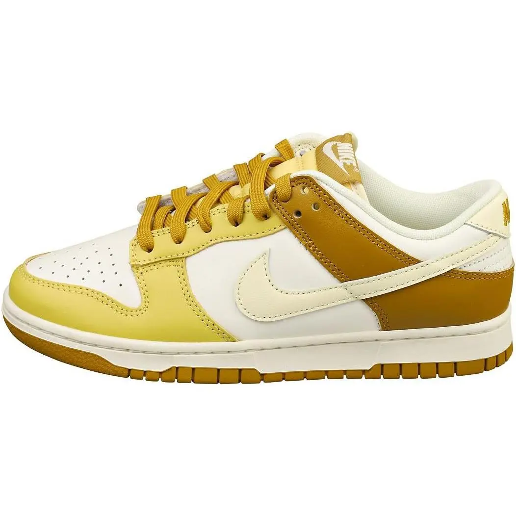 Men`s Nike Dunk Low Retro Bronzine/coconut Milk FZ4042 716 - Bronzine/Coconut Milk