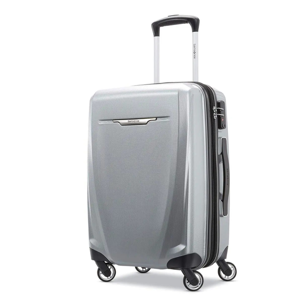 Samsonite Winfield 3 Dlx Hardside Expandable Luggage with Spinners Silver