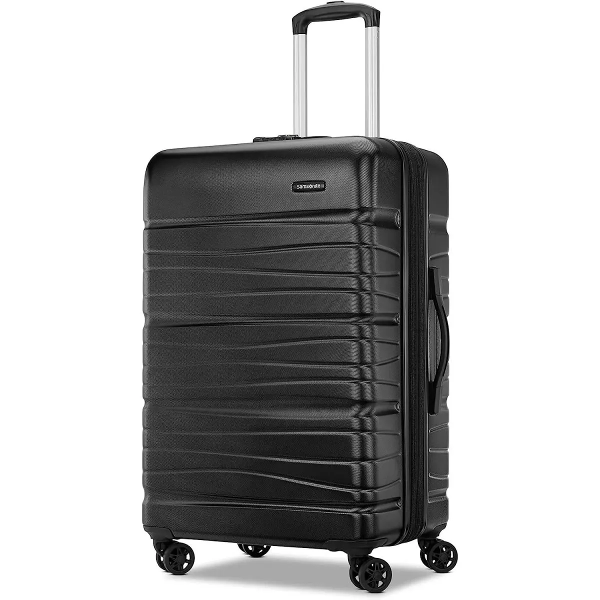 Samsonite Evolve SE Hardside 24 Medium Expandable Spinner Luggage - Bass Black