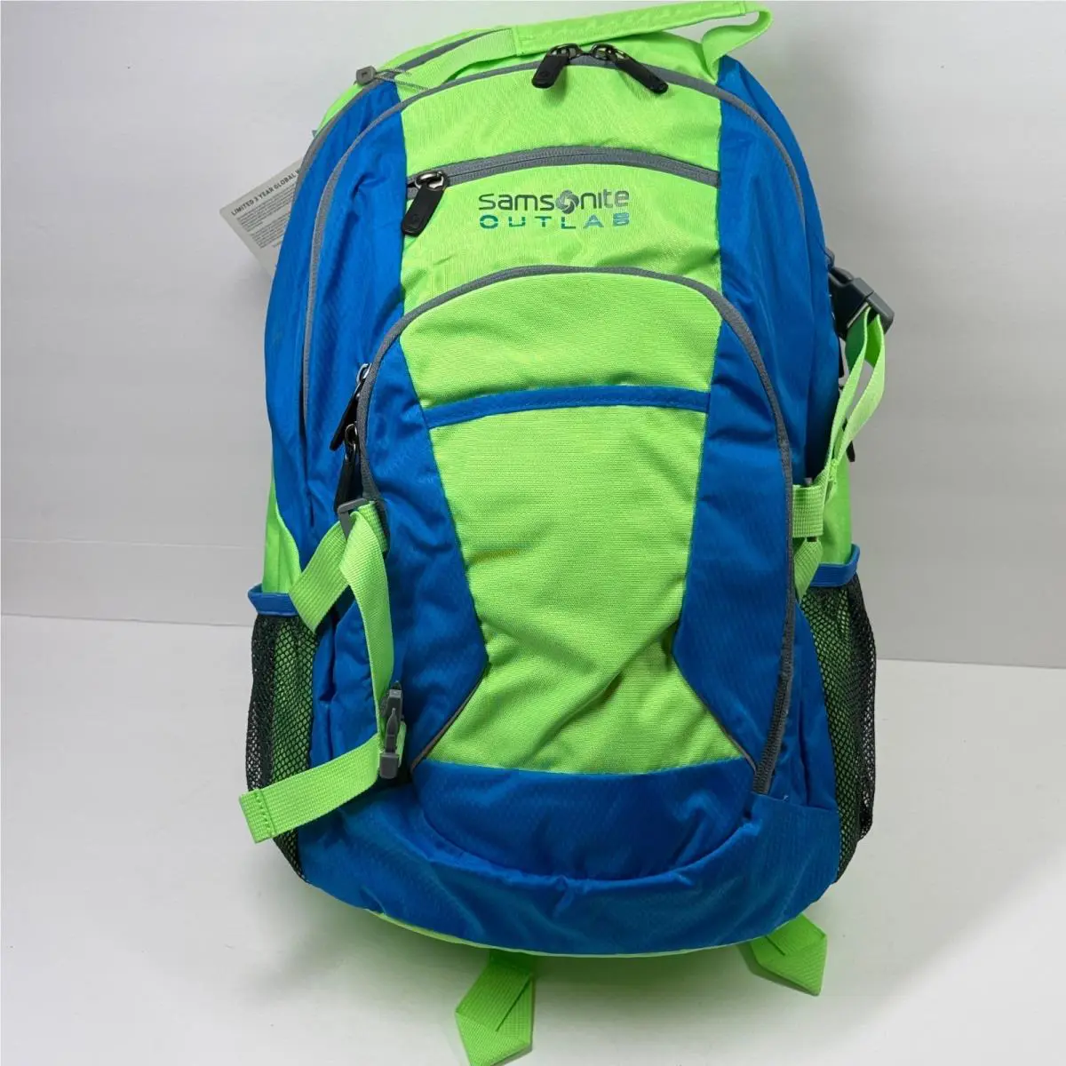 Samsonite Outlab Grouper Backpack 75590 Blue Laptop Padded 18 Compression