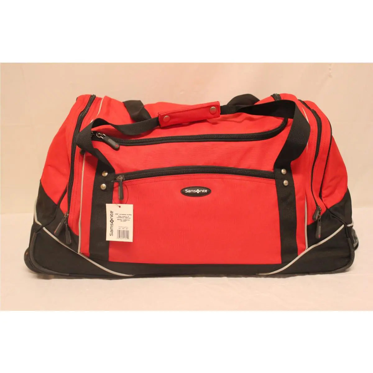 Samsonite Wheeled Rolling Duffle Bag Travel Luggage Suitcase Duffel L5