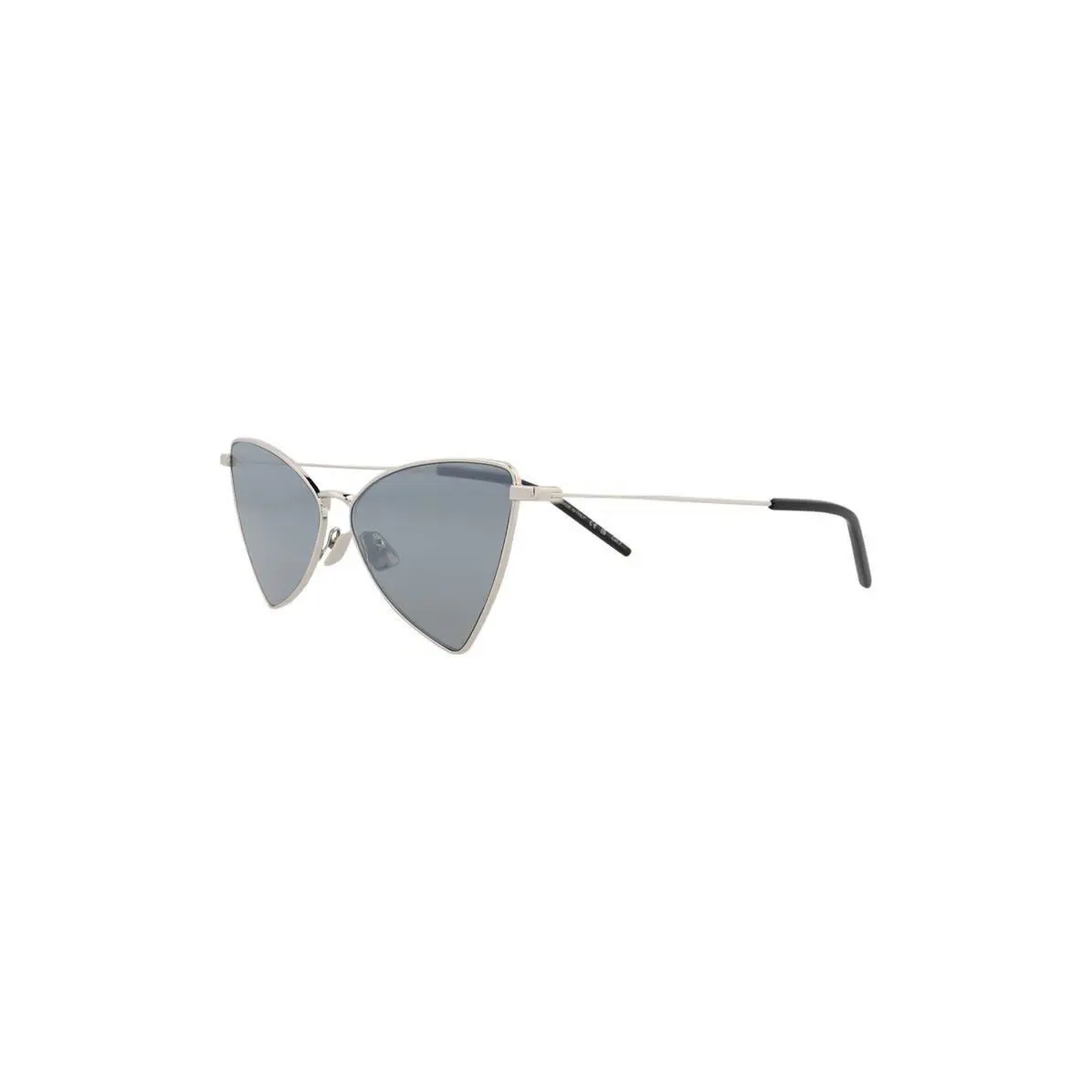 Saint Laurent Women 58mm Cat Eye Sunglasses Silver Silver Silver