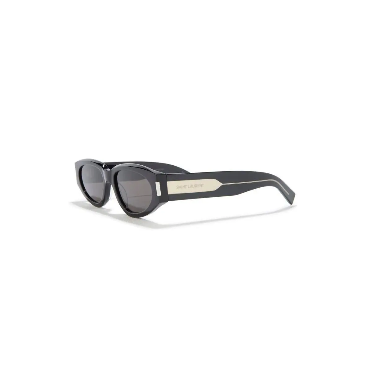 Saint Laurent Women Cat Eye Sunglasses Black Black Grey