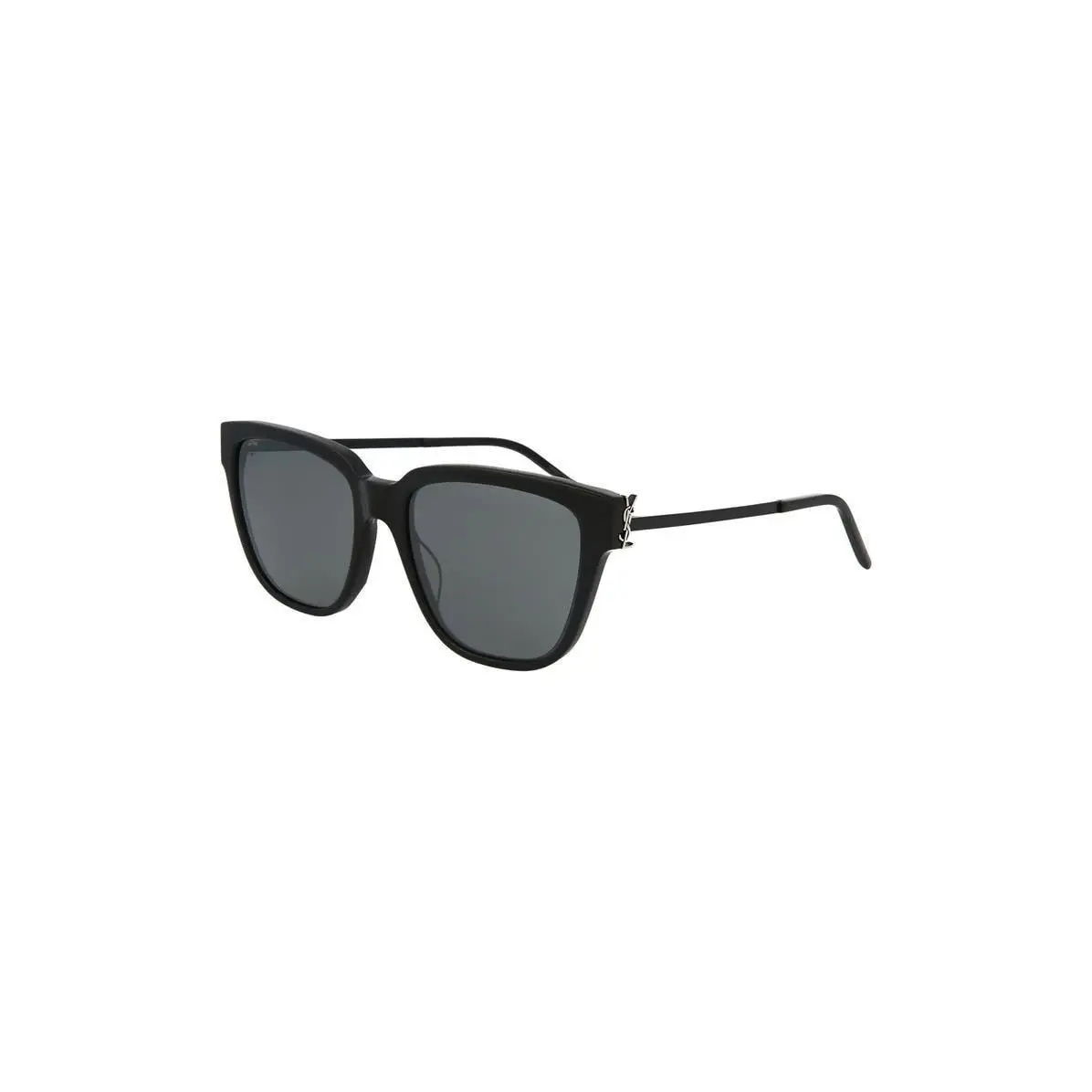 Saint Laurent Women 54mm Cat Eye Sunglasses Black Silver