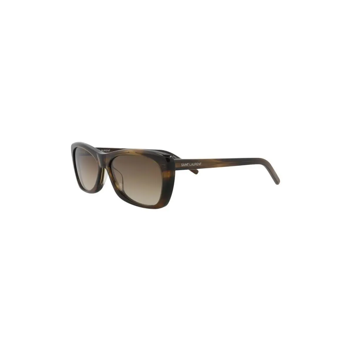 Saint Laurent Women 58mm Cat Eye Sunglasses Havana Havana Brown