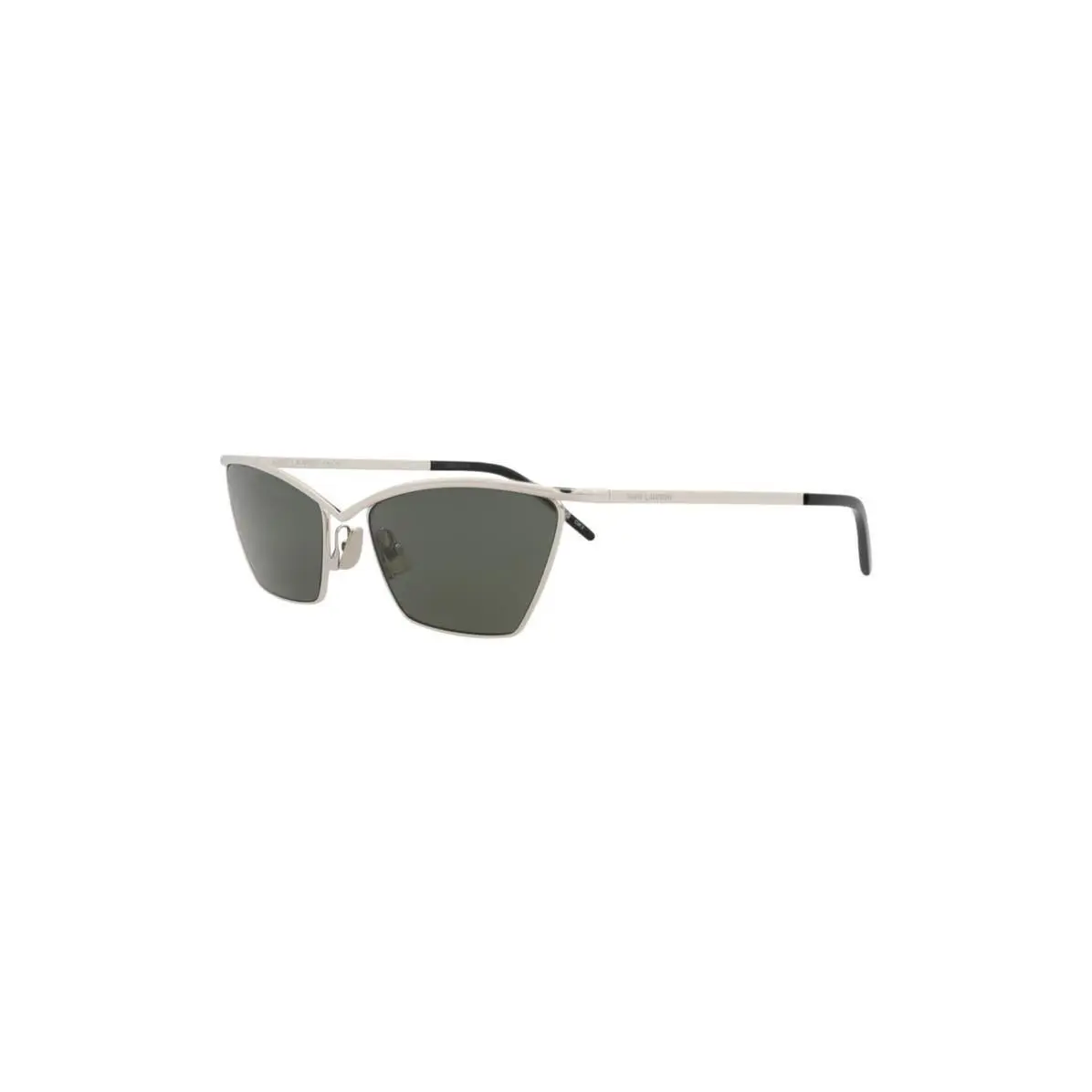 Saint Laurent Women 57mm Cat Eye Sunglasses Silver Silver Grey