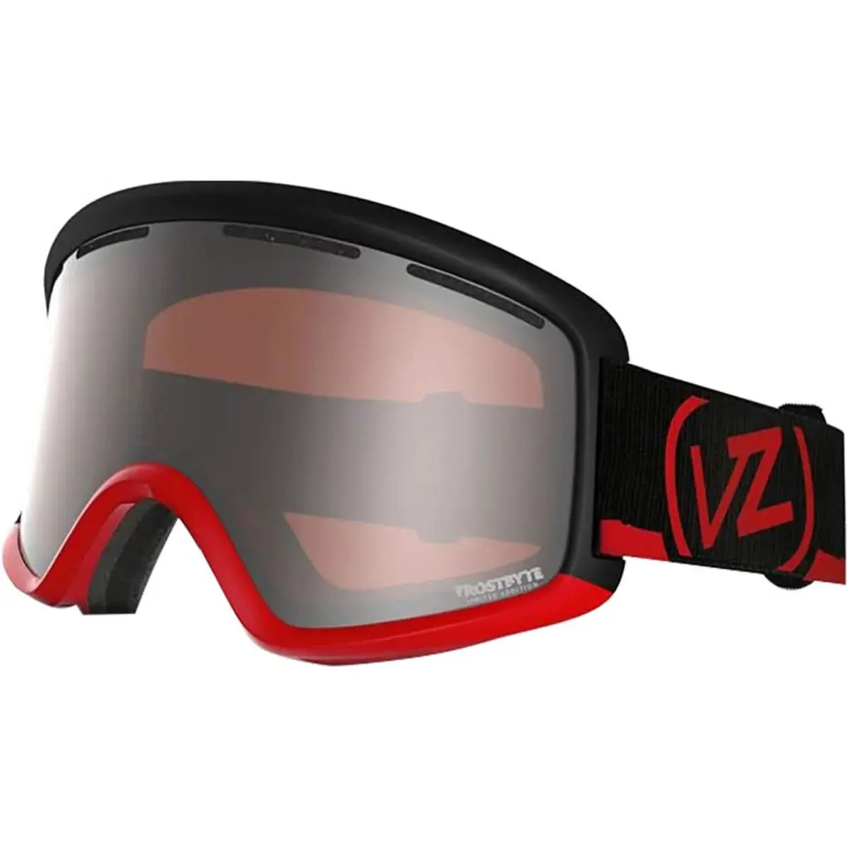 Vonzipper Adult Beefy Snow Frostbyte Red/bronze One Size Goggles