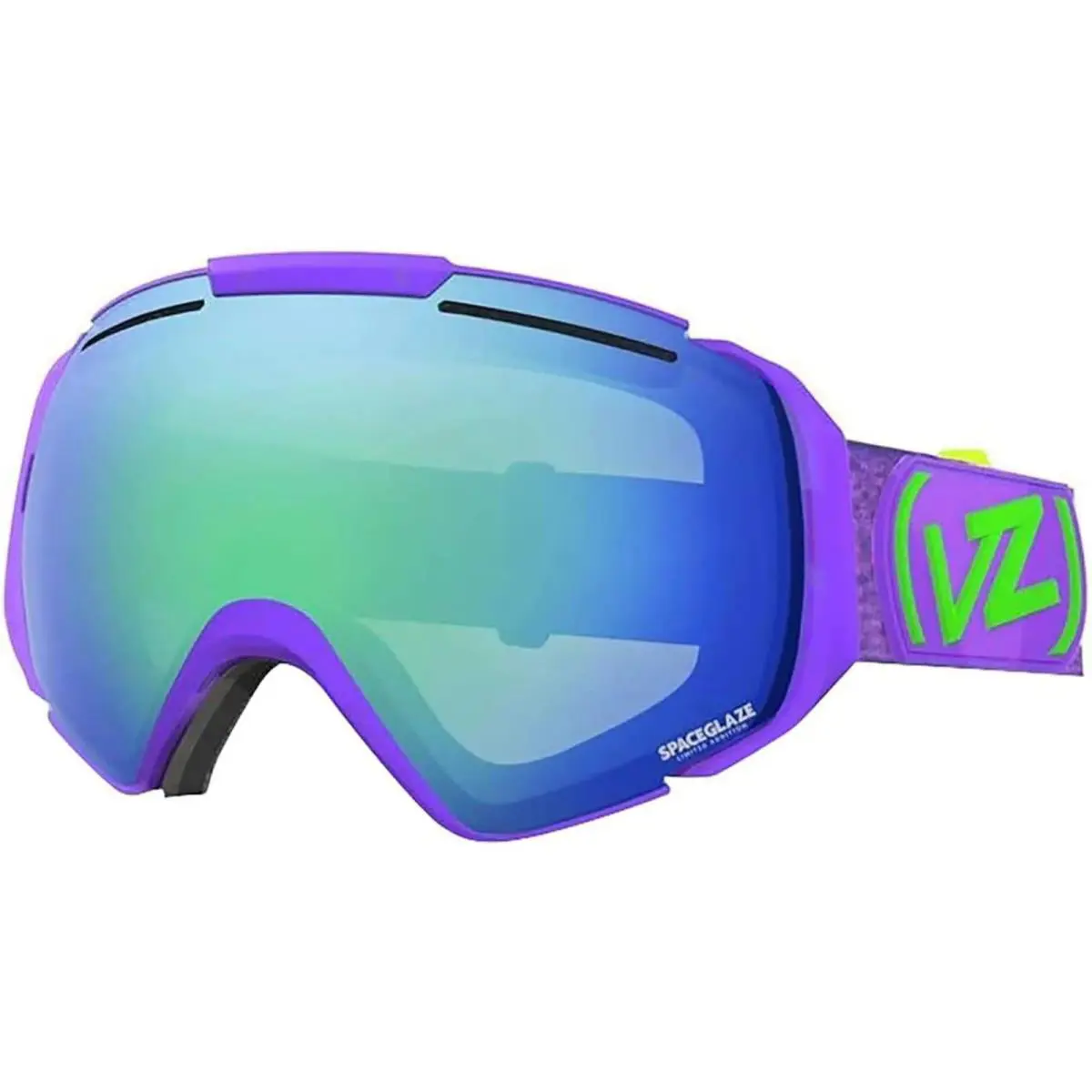 Vonzipper Adult El Kabong Snow Spaceglaze Slurple/quasar Chrome OS Goggles