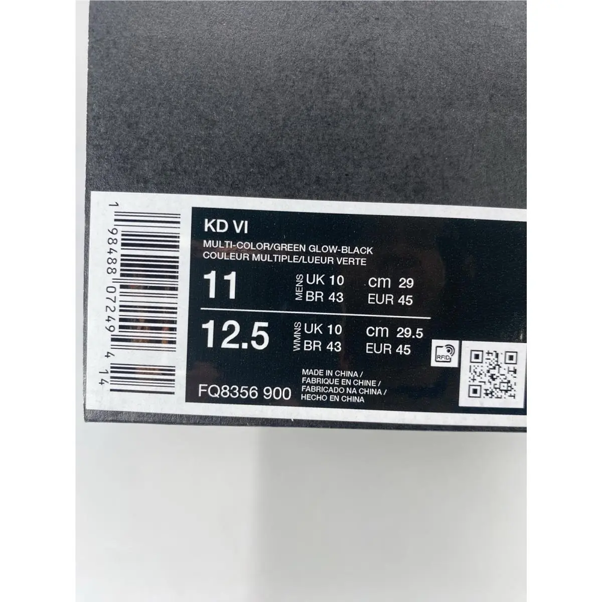 Nike shoes - FQ8356900 - FQ8356 900 - Multi Color-Green Glow-Black (UPC: 198488072494) 8