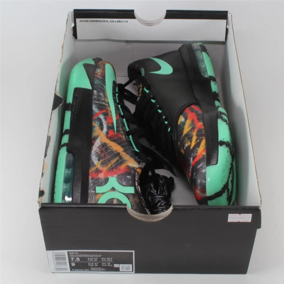 Nike shoes - Nike KD 6 - FQ8356-900 - Multicolor 9