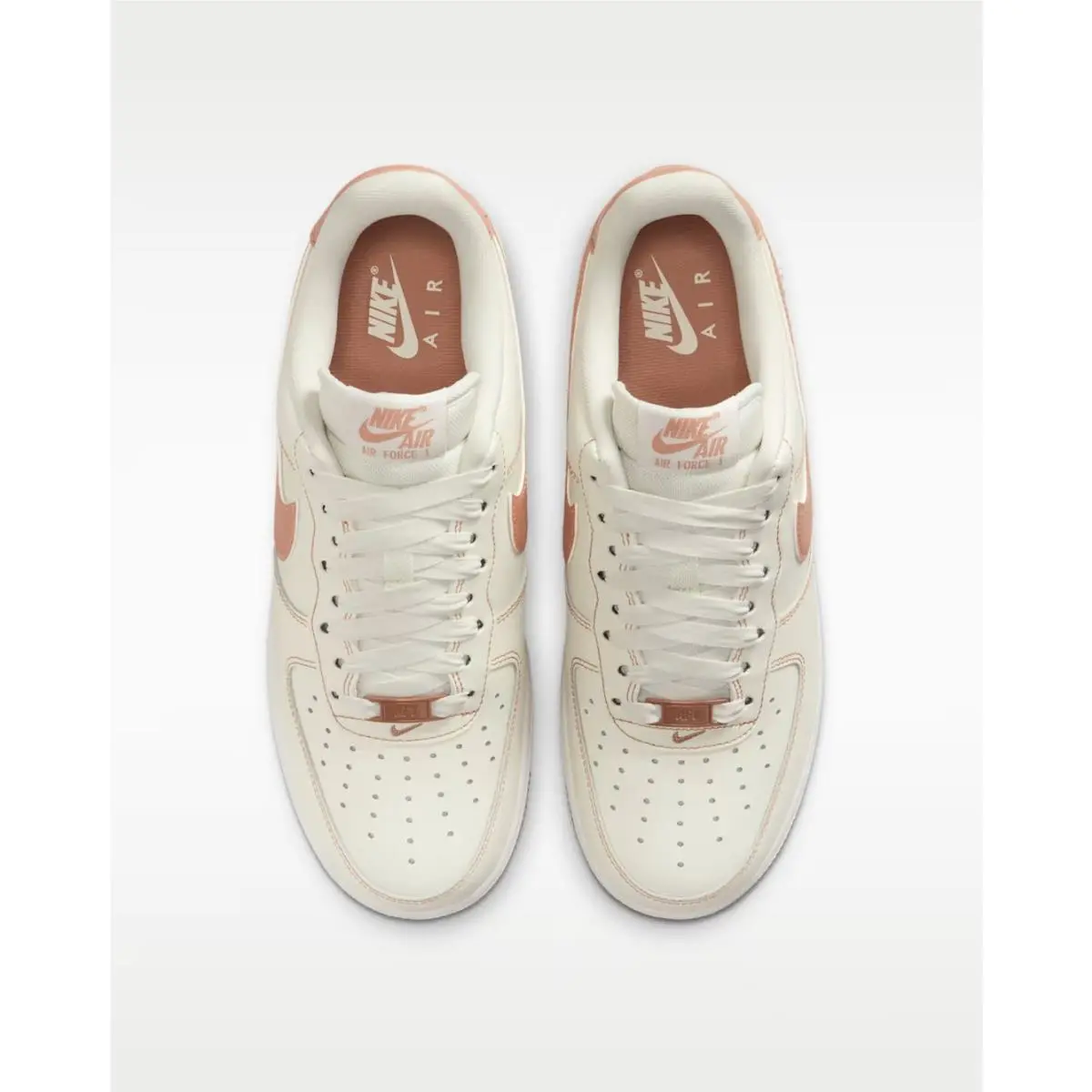 Nike shoes - Nike Air Force 1 `07 - IQ9428-133 - Sail Rose Gold 1