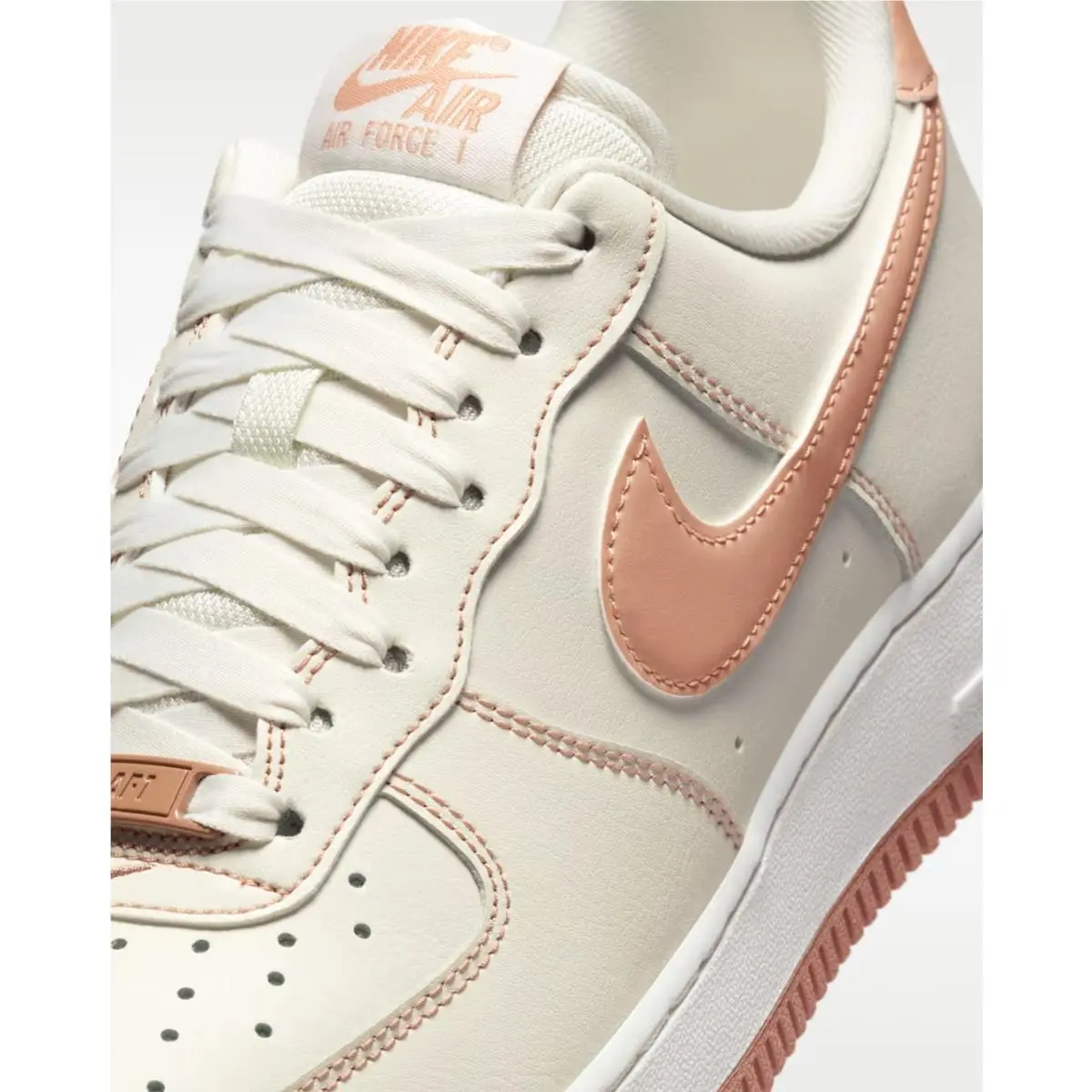 Nike shoes - Nike Air Force 1 `07 - IQ9428-133 - Sail Rose Gold 3