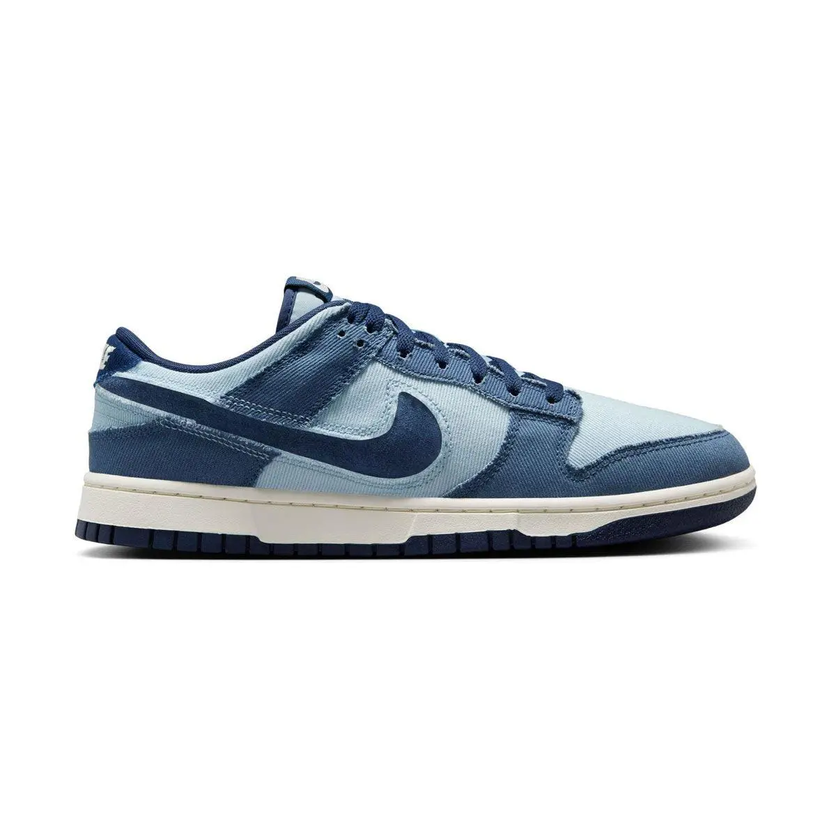 Nike Dunk Low Retro SE Shoes Mens Size 8.5 Blue Navy Canvas HF3141-400 Sneaker - Blue