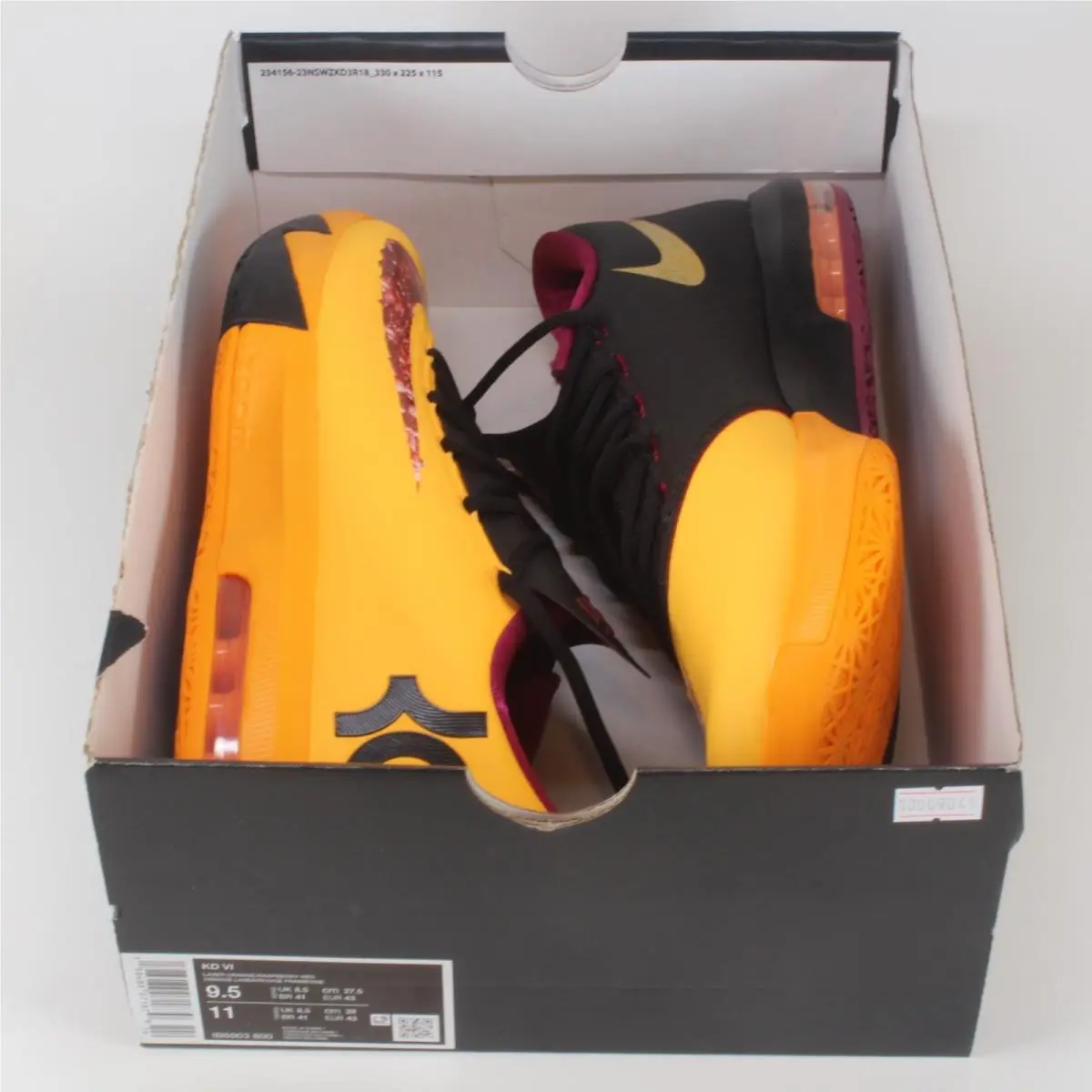 Nike shoes - Nike KD 6 - IB6903800 - Orange 7