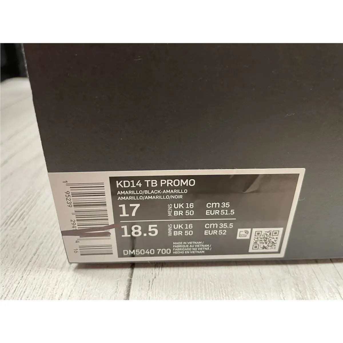 Nike shoes - Nike KD 14 - DM5040-700 - Yellow 10