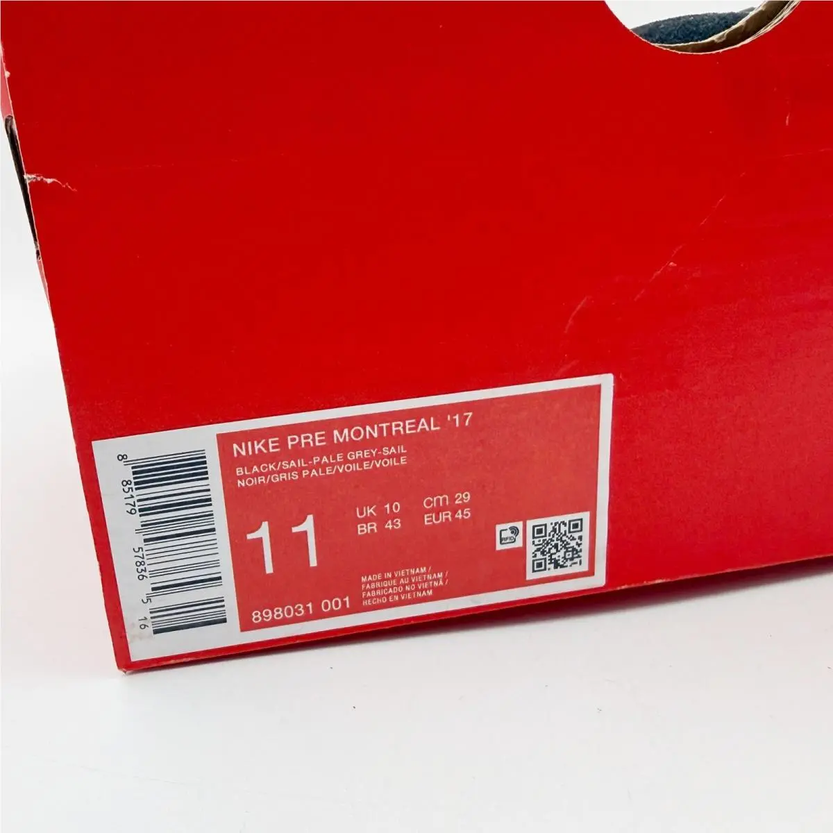 Nike shoes - Nike Pre Montreal `17 - Pre Montreal - 898031-001 - Black (UPC: 885179578365) 8