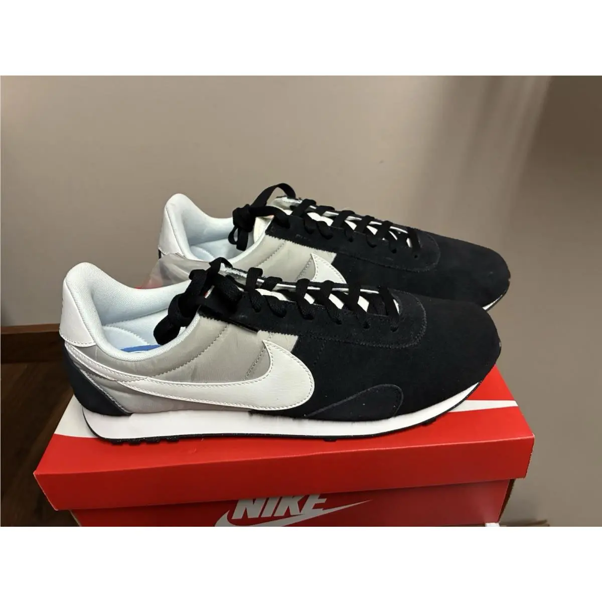 Nike Pre Montreal `17 Black Sail Pale Grey Sneakers Shoes 898031-001 Men Size