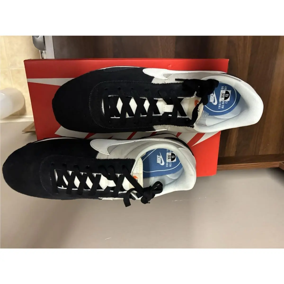 Nike shoes - Nike Pre Montreal 17 - Pre Montreal - 898031-001 - Black/Sail (UPC: 0885179578402) 20
