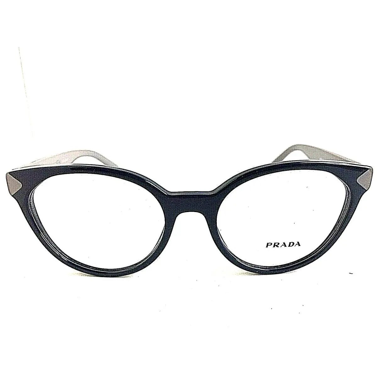 Prada Vpr W0T1 MFT-1O1 53mm Blue Cats Eye Women`s Eyeglasses Frame