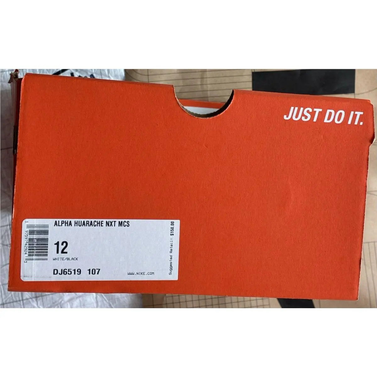 Nike shoes - Nike Alpha Huarache - Alpha Huarache - DJ6519-003 - Gray (UPC: 0197597429243) 5