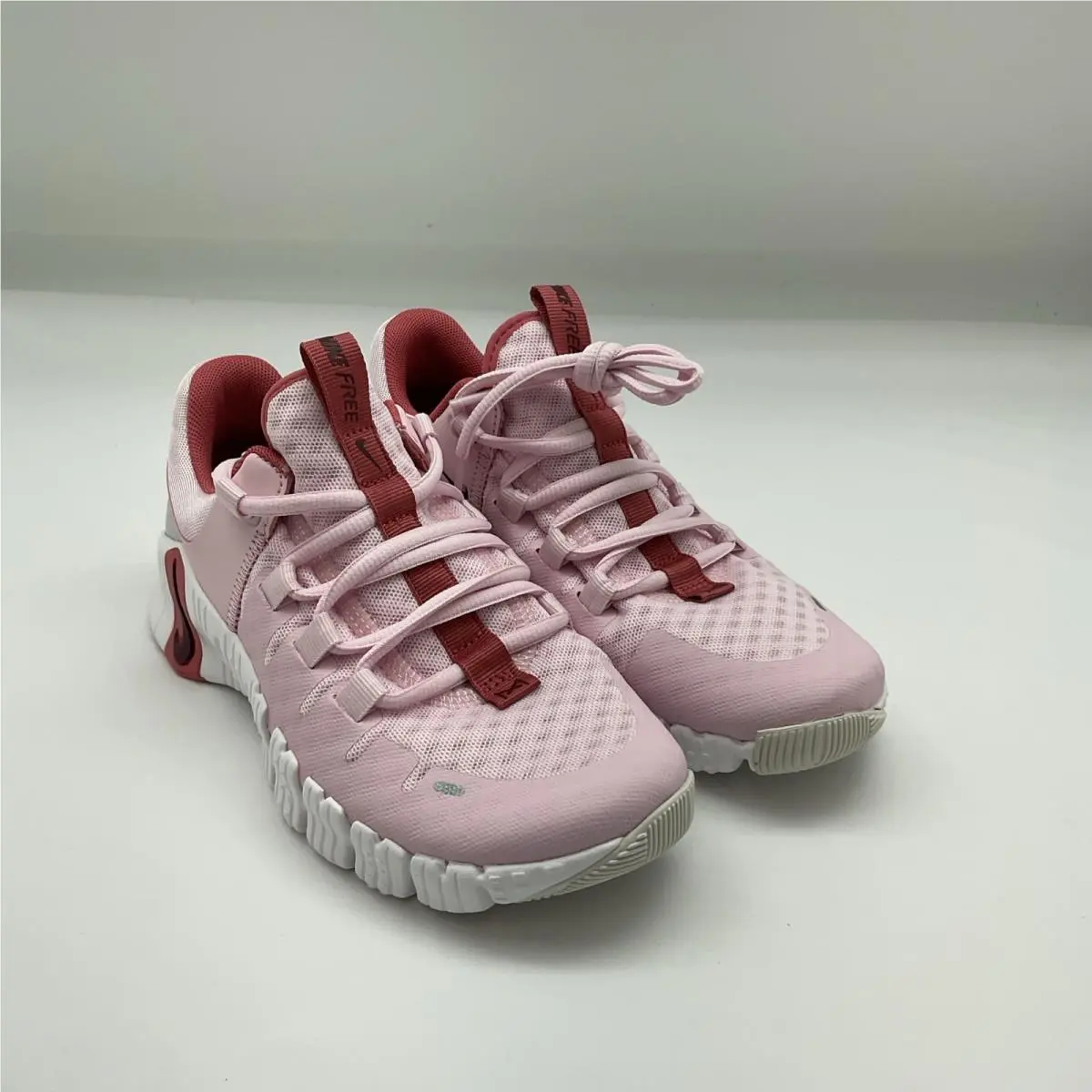 Wmns Free Metcon 5 Pink Foam Dark Team Red Women DV3950-603 Size 5.5 US by Nike